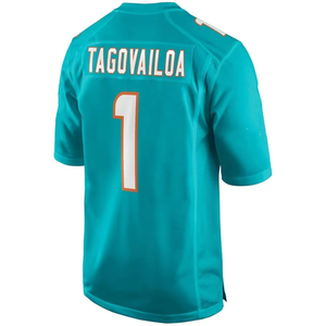 Jersey de Fútbol Americano OEM de Primera Calidad, Diseño Personalizado al por Mayor, Cuello en V, 100% Poliéster, Unisex, Manga Corta, Antibacteriano, Geo - Product Image 6