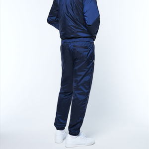 Custom Three Tone Nylon Windbreaker Set Summer Autumn Color Block <b>Tracksuit</b> Short Sleeve Shirt & Shorts OEM ODM - Product Image 2