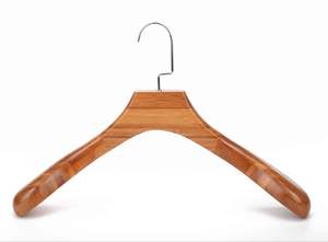 Cintre en bois de qualité supérieure avec finition lisse, crochet robuste pour chemises, manteaux, vestes et usage quotidien dans la garde-robe - Product Image 6