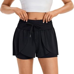 Pantalones Cortos Deportivos de Verano para Mujer, Nueva Moda, Casuales, 100% Algodón, Cintura Elástica, Transpirables, para Fitness y Running, 2027 - Product Image 1