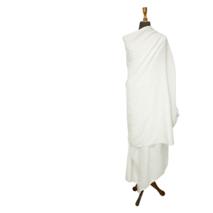 Toallas Ihram de Algodón Puro TEXSTYLE, Juego de 2 Piezas, Alta Calidad, Tamaño Estándar, Suaves, Absorbentes y Transpirables - Product Image 2