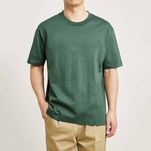 Camisetas Personalizadas con Cuello en V para Hombre, Nuevo Estilo Casual, Diseño Sólido, Ligeras, de Secado Rápido, Transpirables, de Poliéster/Algodón Tejido - Product Image 5