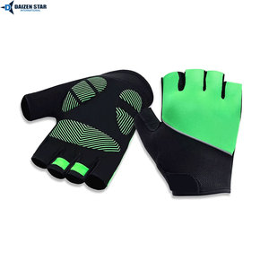 Guantes de Ciclismo de Verano con Logotipo Personalizado al por Mayor, Agarre de PU, Transpirables, Antideslizantes, Medios Dedos, para Bicicleta de Montaña - Product Image 3