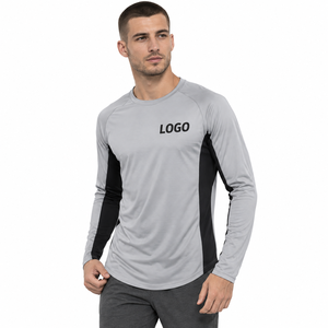 เสื้อออกกำลังกายผู้ชายสำหรับฟิตเนส ขายส่ง ผ้าโพลีเอสเตอร์ระบายอากาศได้ดี เสื้อผ้าฟิตเนสสำหรับออกกำลังกาย ผู้ผลิตเสื้อผ้ากีฬาประสิทธิภาพสูง - Product Image 6
