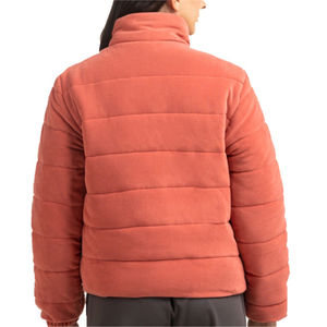 Chaqueta de Invierno para Mujer, Forrada de Lana, con Bordado, Polar, 100% Poliéster, Transpirable, Reversible, Ecológica, de Secado Rápido - Product Image 5