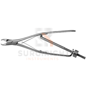 Pinzas Curvas Ulrich para Sujeción de Huesos, Mandíbula de 9mm, Acero Inoxidable, Bloqueo por Tornillo, Instrumento Ortopédico Reutilizable OEM de Blush Surgical - Product Image 4