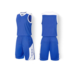 Ensemble d'uniformes de basketball pour hommes, haute qualité, conception OEM, grandes tailles, nouveaux modèles, impression numérique, vente en gros - Product Image 4