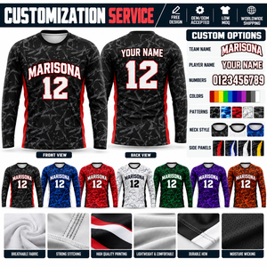Maillot de basketball personnalisé à manches longues sublimé, léger, pour l'échauffement et l'entraînement en équipe, vêtements de sport personnalisés OEM ODM - Product Image 4