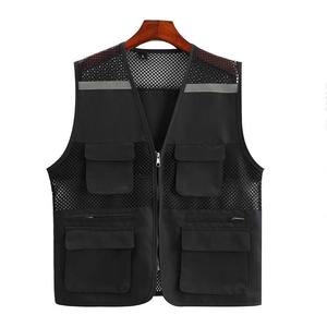 Gilet de sécurité réfléchissant de qualité supérieure, logo personnalisé, vêtements de sécurité réfléchissants à bas prix, vêtements de travail en maille haute visibilité - Product Image 2