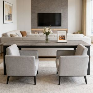 Scrivania Direzionale Rettangolare Extra Lunga per Ufficio o Sala Conferenze - Product Image 2