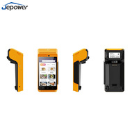 Terminal POS Inalámbrico Android 4G LTE para Pagos Móviles, Pantalla HD de 5.5 Pulgadas, Impresora Térmica, Lector de Tarjetas Magnéticas NFC IC, Máquina POS