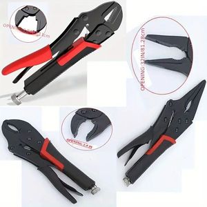 Morsetto per Saldatura Industriale in Acciaio Forgiato da 8-10 Pollici, Base Girevole a 360 Gradi, Pinza di Bloccaggio in Metallo - Product Image 6