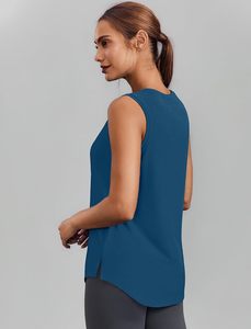 Womens Casual Tank <b>Top</b> Soft Cotton Crew <b>Neck</b> Comfortable Lightweight Breathable Quick Dry Eco-Friendly 180g Summer <b>Top</b> Custom - Product Image 4