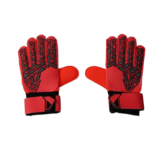 ถุงมือผู้รักษาประตูฟุตบอล BLACK RACING GEAR ระดับมืออาชีพ วัสดุ PU ดีไซน์ระบายอากาศได้ดี ปิดด้วยแถบตีนตุ๊กแก ป้องกันได้ทั้งชายและหญิง - Product Image 5