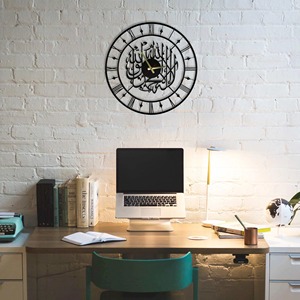 Horloge contemporaine First Kalma, idéale pour la décoration intérieure et le bureau, améliore l'ambiance paisible et moderne. Vente en gros depuis l'Inde. - Product Image 4