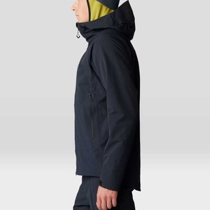 Ventes chaudes - Vestes softshell décontractées pour hommes, design tendance d'hiver, toile imperméable, respirante, séchage rapide, col carré, logo sur le devant - Product Image 2