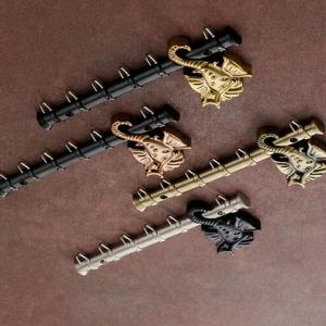 Porta Llaves Decorativo de Pared con Ganesh Ji, Gancho para Colgar, Decoración Religiosa Hindú para el Hogar, Organizador - Product Image 4