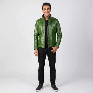 Factory Made Direct Selling Top Arrival <b>Men</b> Leather Jacket Budget Friendly Fashion <b>Men</b> Pick Leather jacket for <b>men</b> - Product Image 1