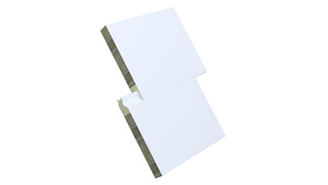 PROCK para Panel de Pared Exterior de Acero Galvanizado, Sistema de Aislamiento Ignífugo, Ecológico, de Alta Densidad y Resistente al Agua - Product Image 3