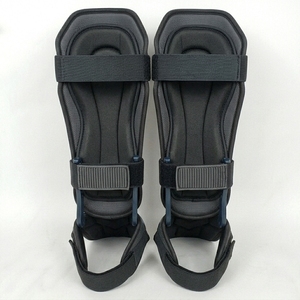 Équipement de protection avec protège-tibias, nouveau modèle 2026, protège-tibias noir et or, fermeture élastique réglable avec boucle pour la boxe adulte - Product Image 2