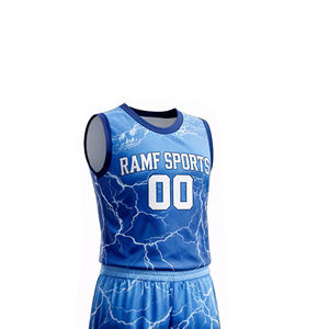 Compra en Grupo, Camisetas de Juego Personalizadas, Cómodas, Transpirables, de Secado Rápido, Uniformes de Baloncesto 100% Poliéster para Adultos, Reversibles, Tallas Grandes - Product Image 5