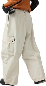 Pantalones de Nieve Unisex Baratos al por Mayor, Pantalones de Esquí Térmicos para Invierno, de Alta Calidad, Resistentes al Viento e Impermeables, Tallas Grandes - Product Image 3