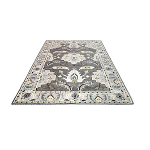 Alfombra Moderna Personalizada Ecológica Antideslizante de Lana Blanca Marfil, Felpa de Pelo Medio, Gruesa, Hecha a Mano, Lisa/Sólida para Dormitorio y Sala de Estar - Product Image 5