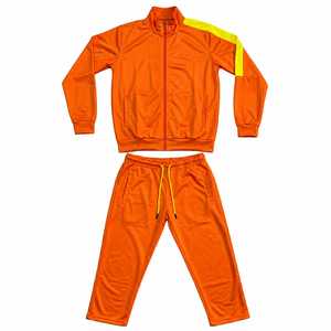 Survêtements d'hiver en molleton respirant imprimé uni, unisexe, avec logo personnalisé, ensemble deux pièces pour l'entraînement sportif et le jogging, vente en gros - Product Image 1