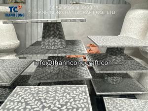 Vente en gros de support à gâteau en nacre directement du Vietnam au meilleur prix, de haute qualité, idéal pour les cadeaux de l'Aïd ou du Ramadan - Product Image 6