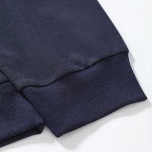 Sudadera con Capucha para Hombre, Corte Regular, Color Sólido, Tejida, 100% Algodón, Informal, para Invierno, con Bolsillo Delantero y Cordón Ajustable, Teñido Liso - Product Image 6