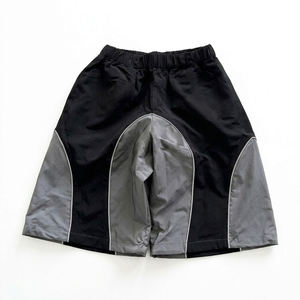 New High Selling Articles Custom Logo Grey Black Men's Nylon <b>Wind</b> <b>Breaker</b> Shorts Sets Breathable Wear Men Set Streetwear Hoodies - Product Image 4