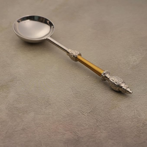 Ensemble d'ustensiles de cuisine de qualité supérieure, manche en métal doré, serveur à salade, outils et gadgets de cuisine, provenant d'un fabricant et exportateur indien - Product Image 3