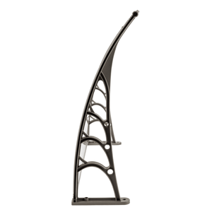 Staffa HT 100 X 80 Bianca e Grigia per Copertura Antipioggia di Porte e Finestre, Tettoia per Applicazioni Domestiche, Accessori per Protezione dalla Pioggia - Product Image 5