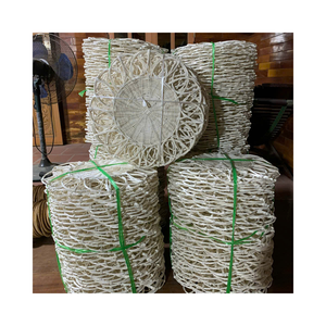 Ensemble d'assiettes en rotin tissé naturel, assiettes de service faites à la main pour la cuisine, la table à manger, la décoration - Product Image 3