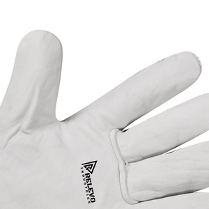 Gants de soudage en cuir de mouton véritable, anti-chaleur, haute qualité, personnalisables, pour travaux extérieurs, jardinage, conduite - Product Image 5