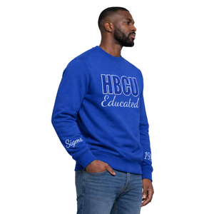 Sudadera de Chenilla Phi Beta Sigma HBCU para Hombre, Tejido Premium, Ajuste Cómodo, Ropa de Fraternidad Griega, Uso Casual - Product Image 3