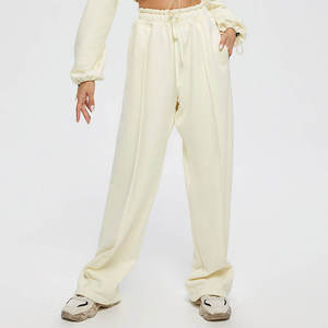 Winter <b>Joggers</b> Women Sweatpants Sports Legging Casual <b>Stacked</b> Pants Drawstring High Waist Trousers Sweat Pants OEM Service - Product Image 5