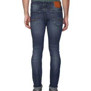 Pantalones Vaqueros Cruzados Personalizados de Alta Calidad para Hombre, Color Sólido, Cintura Alta, Ecológicos, Tallas Grandes, Precio Económico OEM - Product Image 4