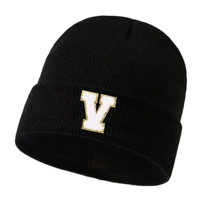 Unisex <b>Beanie</b> Cap Solid Color Knit Winter Hat for Adults 56-58CM <b>Wool</b> Material Casual Style Warm Hat - Product Image 6
