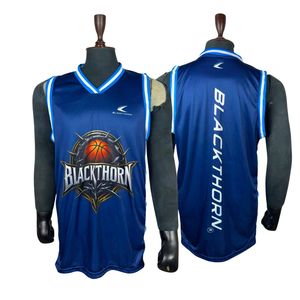 Camiseta de Baloncesto Personalizada al por Mayor para Hombre, sin Mangas, Cuello en V, Sublimada, Forro de Malla de Poliéster, Ajuste Atlético, Ropa Deportiva para Equipo - Product Image 1