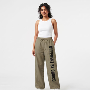 Women's Windbreaker Printed <b>Trouser</b> Loose Fit Mid Drawstring Waist Full Length Nylon <b>Trouser</b> Casual <b>Summer</b> Windbreaker Pants - Product Image 6