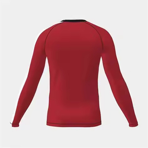 Rashguard de compression OEM vierge pour la gym, à manches longues, imprimé, personnalisable avec logo, en polyester par sublimation, pour hommes - Product Image 3