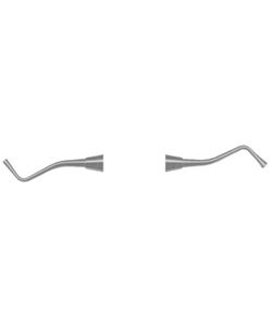 Oregon Fig 4 dental amalgam pluger สแตนเลสสองด้านการบูรณะอุปกรณ์เติมมือ - Product Image 1