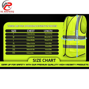 Gilet de sécurité réfléchissant haute visibilité à prix de gros, vêtements de travail haute visibilité, fabricant OEM personnalisé, unisexe - Product Image 6