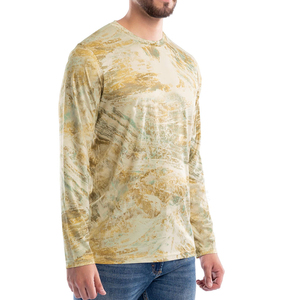 Camisetas Hivo Sports de Alta Calidad a Buen Precio para Hombre, Estilo Vintage, Sólidas, Transpirables, con Estampado Digital, de Secado Rápido, Cuello en V, Corte Regular, 120g - Product Image 2