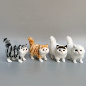 Lindo Peluche de Gato de Simulación, Modelo Realista de Gatito de Peluche, Adorno de Gato, Regalos para Niños - Product Image 1