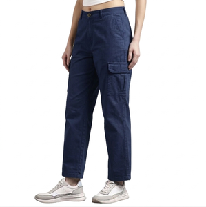 Pantalon de costume pour homme, 100% coton, coupe droite, taille mi-haute, fermeture éclair, pour le bureau et les affaires, grande quantité, qualité usine. - Product Image 2