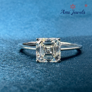 Elegante Anillo de Boda de Diamante Cultivado en Laboratorio de Platino, Certificado IGI, Joyería Fina Premium para Celebración de Aniversario - Product Image 1