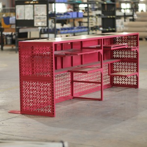 ADONG Eco-Friendly Metal Checkout Counters (<b>Model</b> A58)-Modern Design for Commercial Use | OEM Accept - Product Image 6
