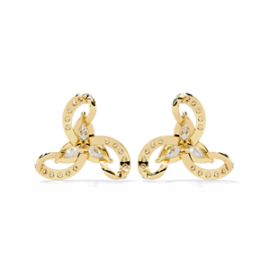 Pendientes de Diamantes de Oro Sintético - Product Image 6